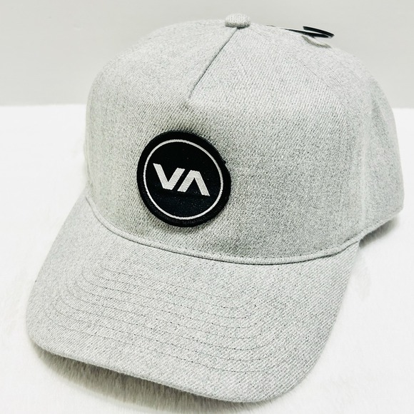 RVCA Sullivan A-Frame Snapback Hat Cap Adjustable Gray Outdoors Sports Adult‎ - Picture 1 of 5